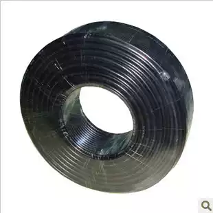 Punch double crown all copper core sheathed soft wire RVV6 strand core*0 5 square access control system power cord