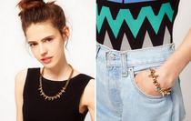 (Autumn Home) Official Net Tongan Rivet Gem Necklace Bracelet Bracelet of European and American Foreign Trade Original Single Ornament New