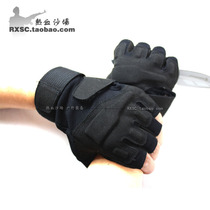 Military Fan Training Fighting Special Forces Tactical Gloves Men's Half Finger Protective Running Cool Gloves Black Eagle Full Finger Gloves