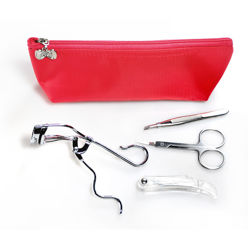 大吉 修眉工具套装 眉剪眉夹刮眉刀架刀片眉毛美容 假睫毛夹 包邮