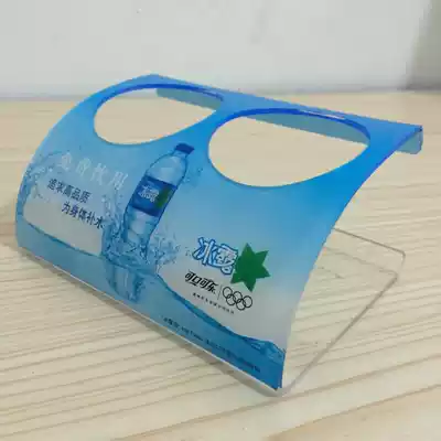 High grade acrylic free drinking water shelf mineral water display stand Hotel Hotel 2014 new water rack