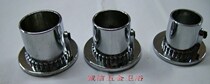 Head clothing rod support curtain rod fittings Rod head fittings (thickened type) flange 19MM