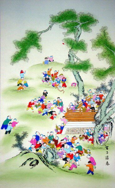 Yang Liu's year painting 