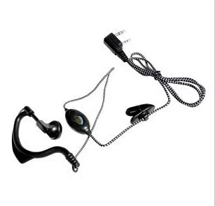 Intercom headphone ear-wheat coarse line resistant to application, etc. abrasion-proof earplugs durable and robust headphones Springs Sheng K Head