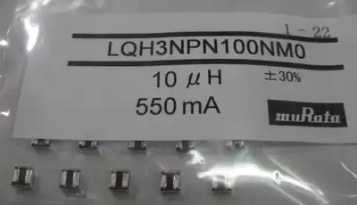 LQH3NPN100NMO 10uH 550mA 1212 Inductance SMD Power Inductance Inductor Single Coil