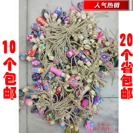 10 Guilin special fine flower perfume color soft pottery bottle national laurel oil 15ml car perfume