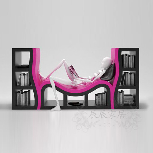Concept Bookshelf Lazy Sofa Simple Bookshelf Fashion Creative Custom Personality Classic Designer Bookshelf