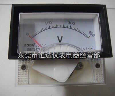 Mounting panel-type current meter 85L17-A V AC finger-type current meter electric voltmeter power distribution cabinet