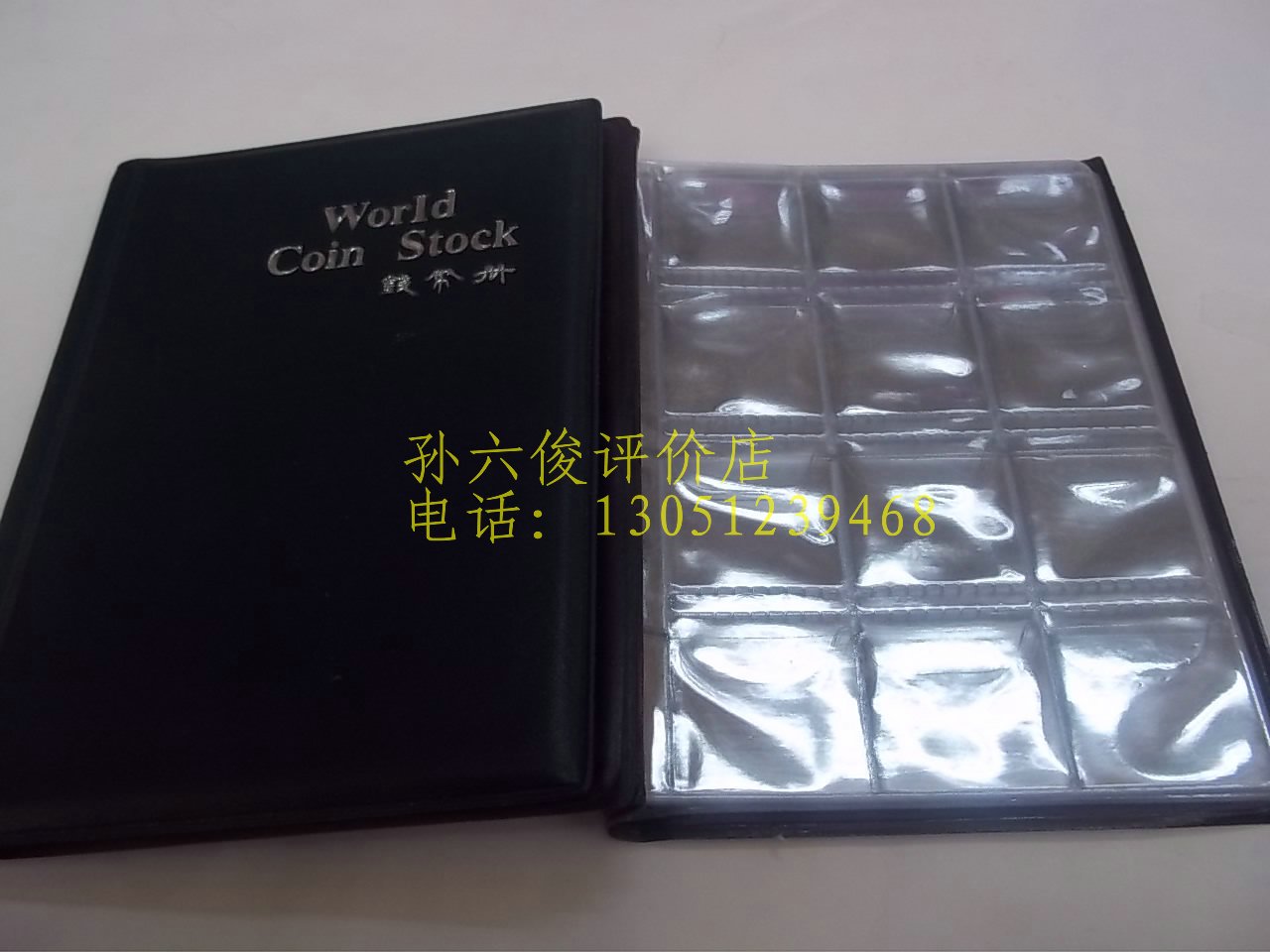 The high-end coin positioning booklet The portable coin collection of the small volumes can be loaded with 120 pieces