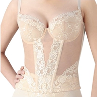 Tingmei áo ngực dài corset ngọn bụng eo cơ thể corset vest phụ nữ đồ lót shop đồ lót