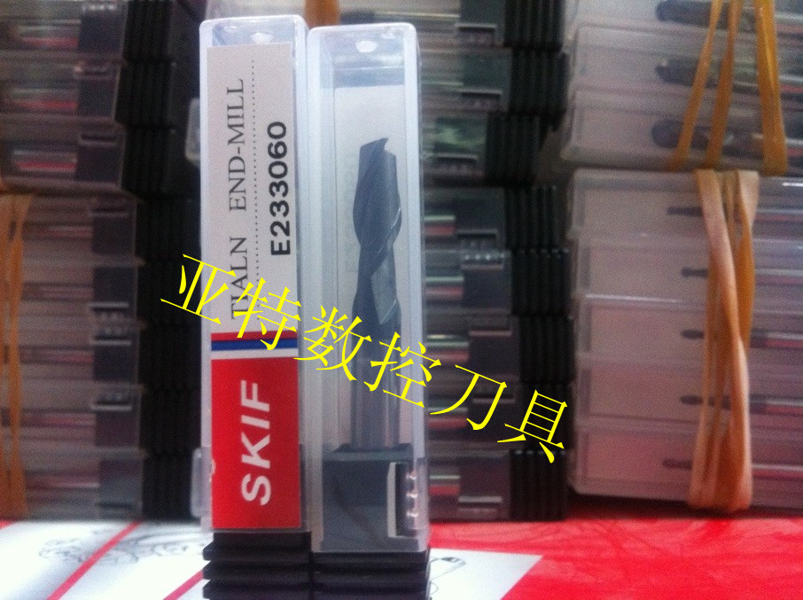  Taiwan SKIF tungsten steel hard alloy keyway milling cutter D6 E233060 2nd blade-Taobao