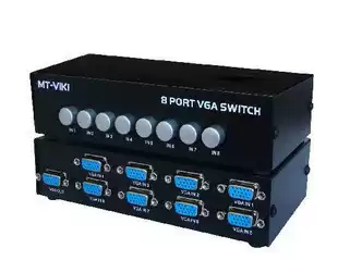 Maxtor MT-15-8CH Movie Switcher 8 Port VGA Switcher 8 In 1 Out Share Supports Widescreen