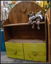 (Yesterdays country) Wizard of Oz solid wood shelf Shelf shelf bookshelf hanging cabinet solid wood custom