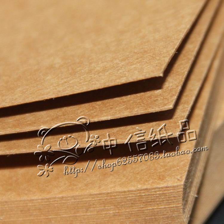 Imported kraft cardboard A4~album handmade paper DIY greeting card paper handmade book cover paper 300g