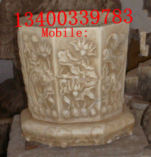 Stone Carving Flower Pot Stone Carving Fish Tank Green Stone Carving Han White Jade Stone Carving Fish Tank Stone Sculpture Pendulum 038
