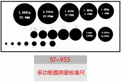 Xiantai (SunTime) multifunctional microscope circle measurement calibration ruler