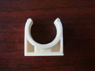 Physical wholesale electrical pipe accessories wire pipe card PVC pipe card 20MM forced code