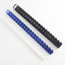 21-hole plastic binding circle 14mm 16mm 18mm binding circle ( black blue and white ) 100 boxes