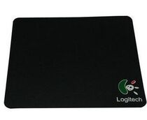 Hangzhou store] Black classic Logitech Logitech Mouse Pad Non-toxic pad Monochrome mouse pad