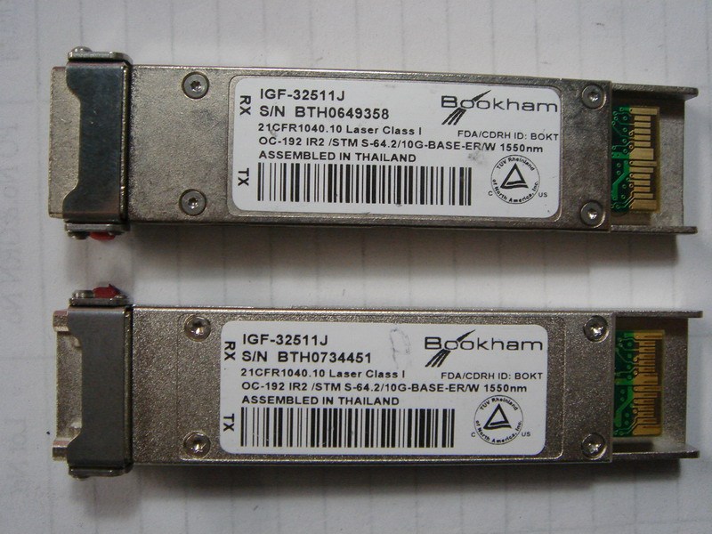 XFP 10G 40KM BOOKHAM IGF-32511J 10G 1550nm 10,000 trillion Modules