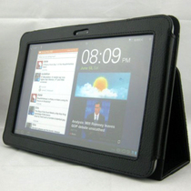 Suitable for Samsung p5110 flat holster p5100 shell P7500 protective shell lychee pattern anti-fall bracket holster