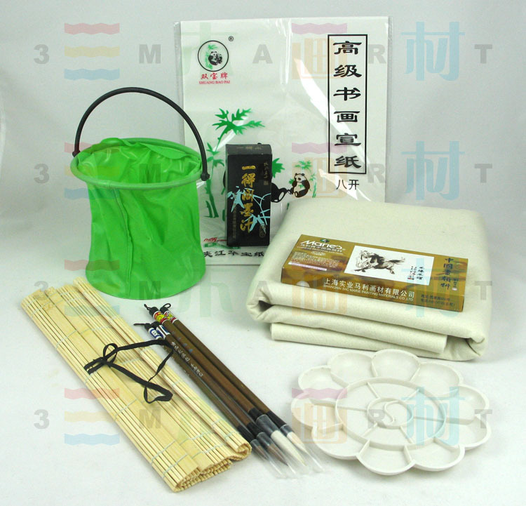 National painting tool suit) beginner Chinese painting tools) beginners use national painting tools for Chinese painting basic tools-Taobao