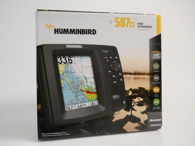 American ebay American Hummingbird HUMMINBIRD fish finder 587 cixA Combo GPS color screen