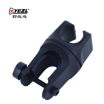 U-shaped bicycle clip can also rotate 360 degrees 18650 battery strong light flashlight special clip