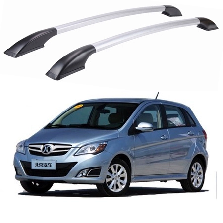 Giá để hành lý xe ô tô hatchback e-series Beijing Auto Giá nóc hợp kim nhôm E130 E150 giá hành lý cho ô tô - Roof Rack