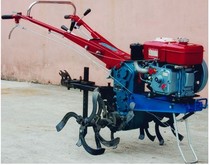 Multifunctional diesel micro-Tiller Cargo tractor stubble rotary tiller plow machine flip Ripper