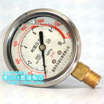 YTN-60 oil pressure gauge 0-10MPA 0-1400PSI Hangzhou Fuyang Shuangpu brand YN-60 seismic pressure gauge