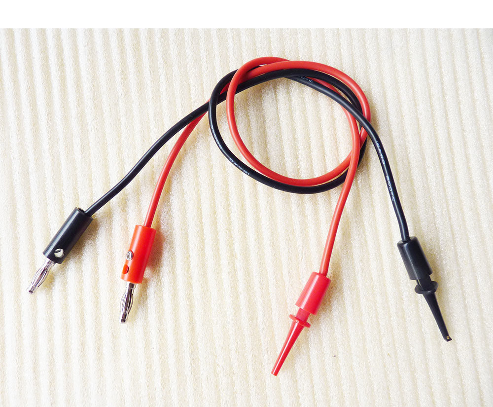 Test hook 4 0 Banana Head Test Line 252 Core High Temperature Resistant Silicone Wire Composition Repair Test DIY