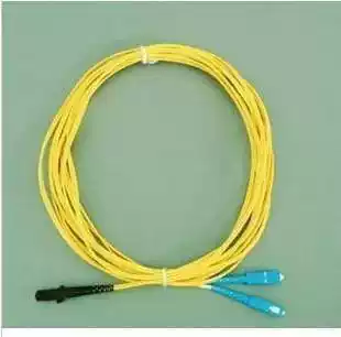Telecom-grade MTRJ-SC single-mode dual-core 3 m fiber optic jumper