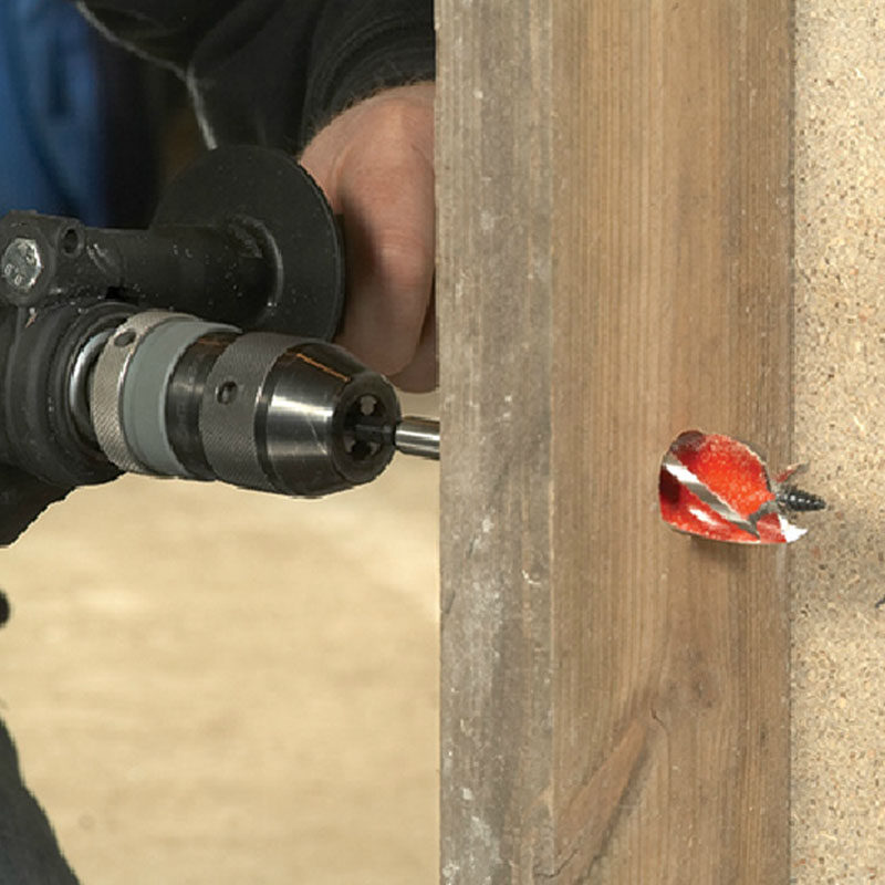 New fitness gyro whip rod special punching tool 3 seconds a hole diameter 10mm