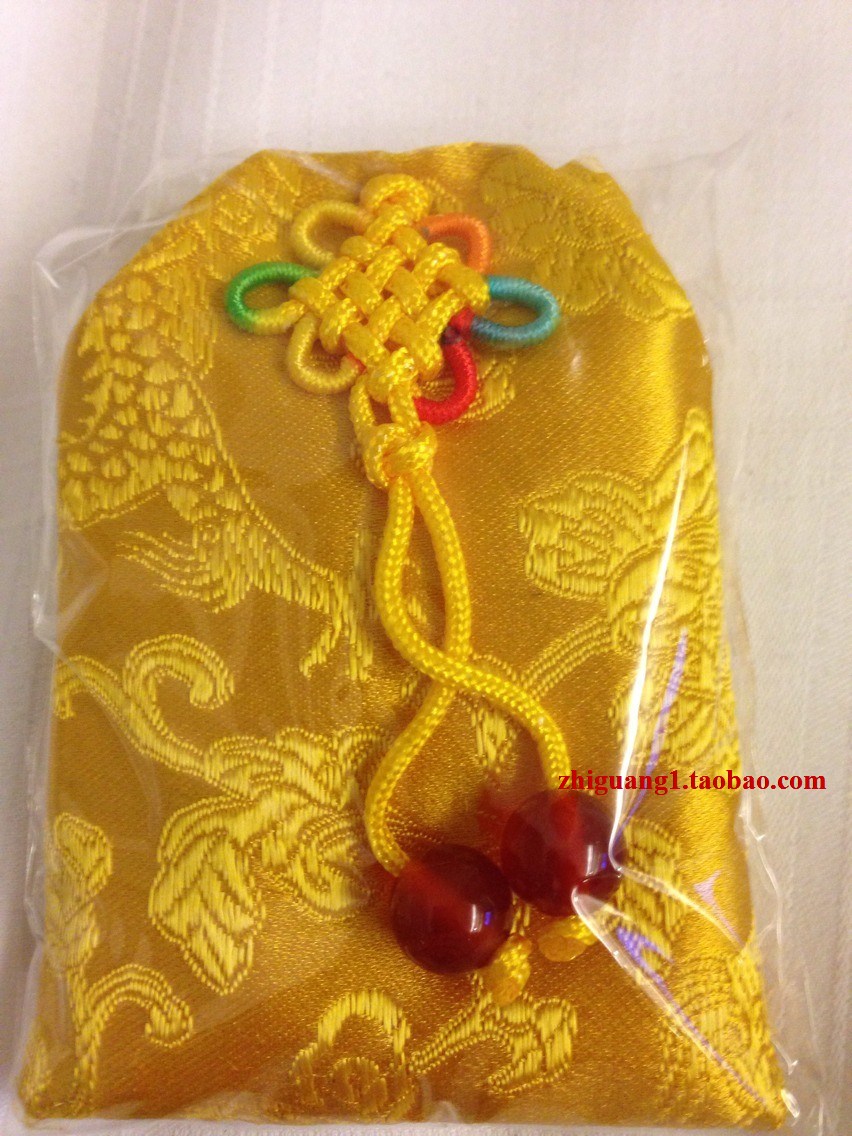 Golden light Sand hardcover gold lucky bag (hand embroidery in many colors) Hui Law Teacher curse wheel