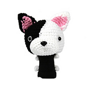 AMIMONO_Cute Puppy Golf No. 1 Wood Sleeve Head Cover (D009-A)