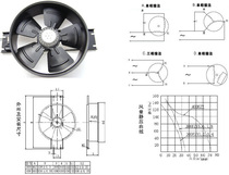 Suzhou Tefei 300FZY3-D 300FZY2-D Axial fan axial fan heat dissipation fan