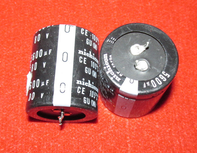 Japan Nikon Nichicon 5600U 80V capacitive US CDM5600UF63V power skimo