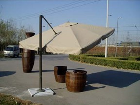 Roman Umbrella Liftable Parasol Outdoor Umbrella Garden Umbrella Advertising Umbrella 360 Degree Rotating High-end Umbrella