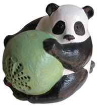 Grass speaker panda speaker Park Villa outdoor waterproof sunscreen lawn speaker background music system