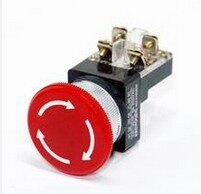 South Korea's Han Rong HANYOUNG NUX emergency stop switch CR-307-1 CR-257R red 1a1b 5A