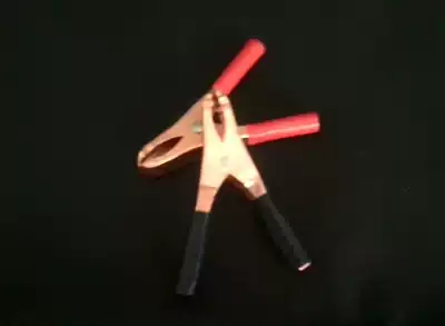 Plating test clip Harlem trough test clip Harlem slot test clip large alligator clip pair