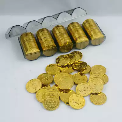 Electroplating Sweepstakes Gold coins Commemorative coins Pirate toys Fake gold coins activities Grab prizes and touch bonus coins Props game activities