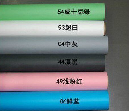 Original imported American Xianli background paper full-color shooting paper photo paper 48 colors optional 1 36*11m