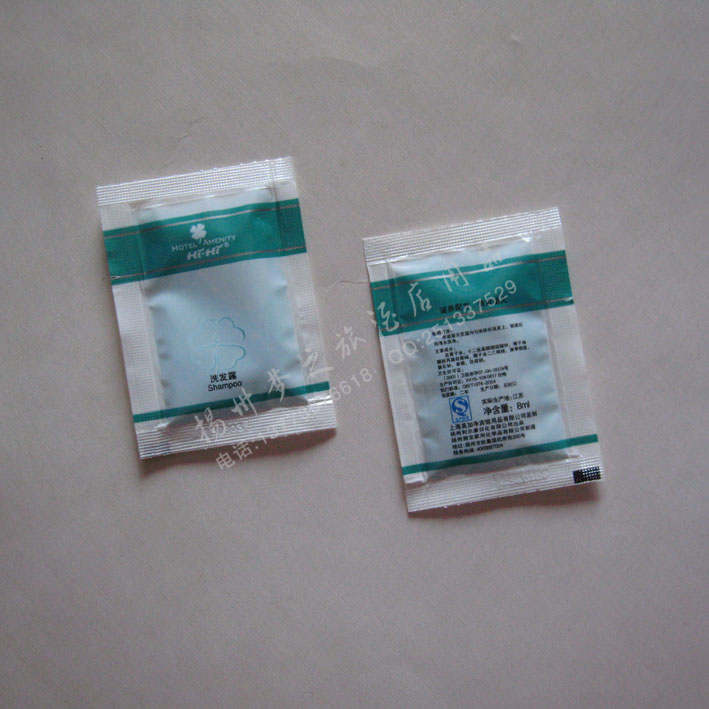 Hotel Wine Room disposable supplies shampoo bag 8ml shampoo hair - shampoo special prices