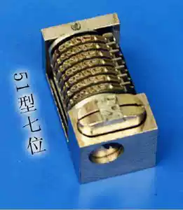 10-digit 51 type ordinary flat pressure type printing number machine disc machine number machine square box machine number Machine