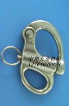 304 stainless steel fixed spring shackle universal shackle fastener 52mm (total length)