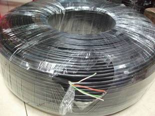 Telecom Unicom iron general black telephone line 4-core twisted pair telephone line 500 meters telephone line can be used as network cable
