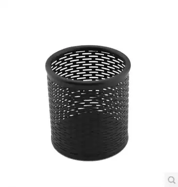 guangbo stationery guangbo WZ5924 large round metal mesh pen holder office supplies stationery