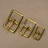 Латунная пряжка, ремень, медные подтяжки, аксессуары ручной работы